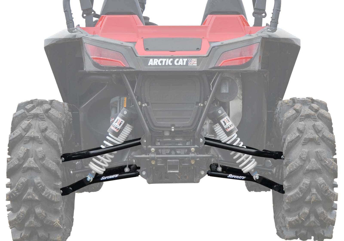 SuperATV High Clearance Rear A-Arms for Arctic Cat Wildcat Sport