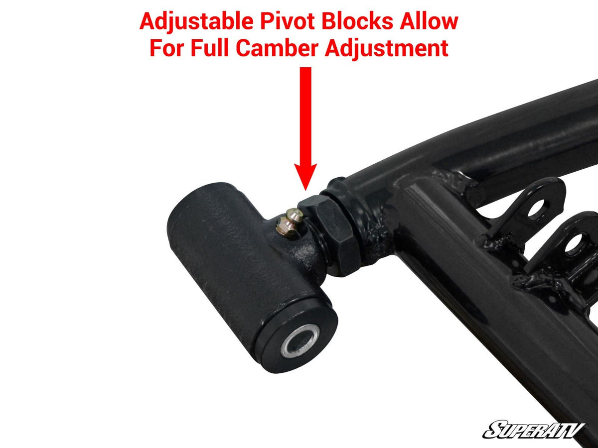 SuperATV High Clearance Rear A-Arms for Arctic Cat Wildcat Sport - image 5
