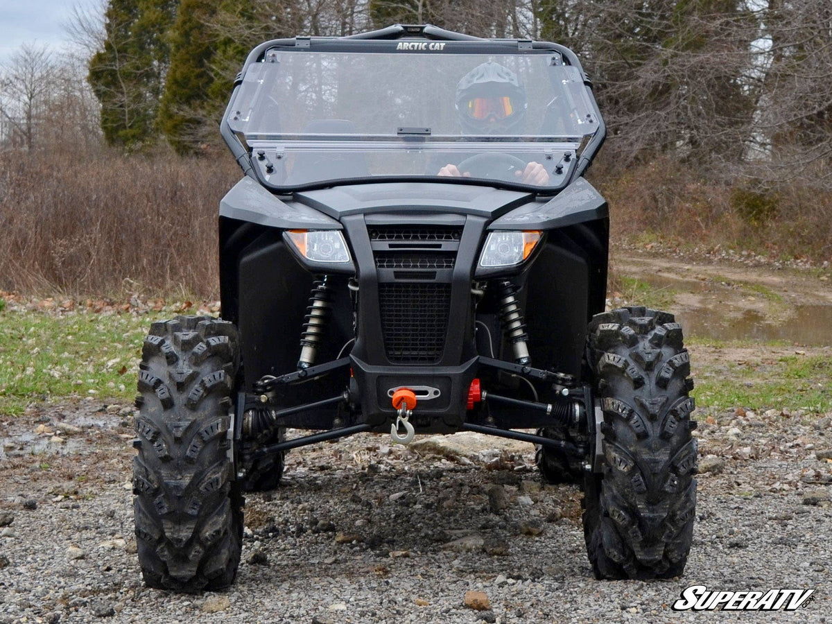 SuperATV Flip Windshield for Arctic Cat Wildcat Trail - image 2