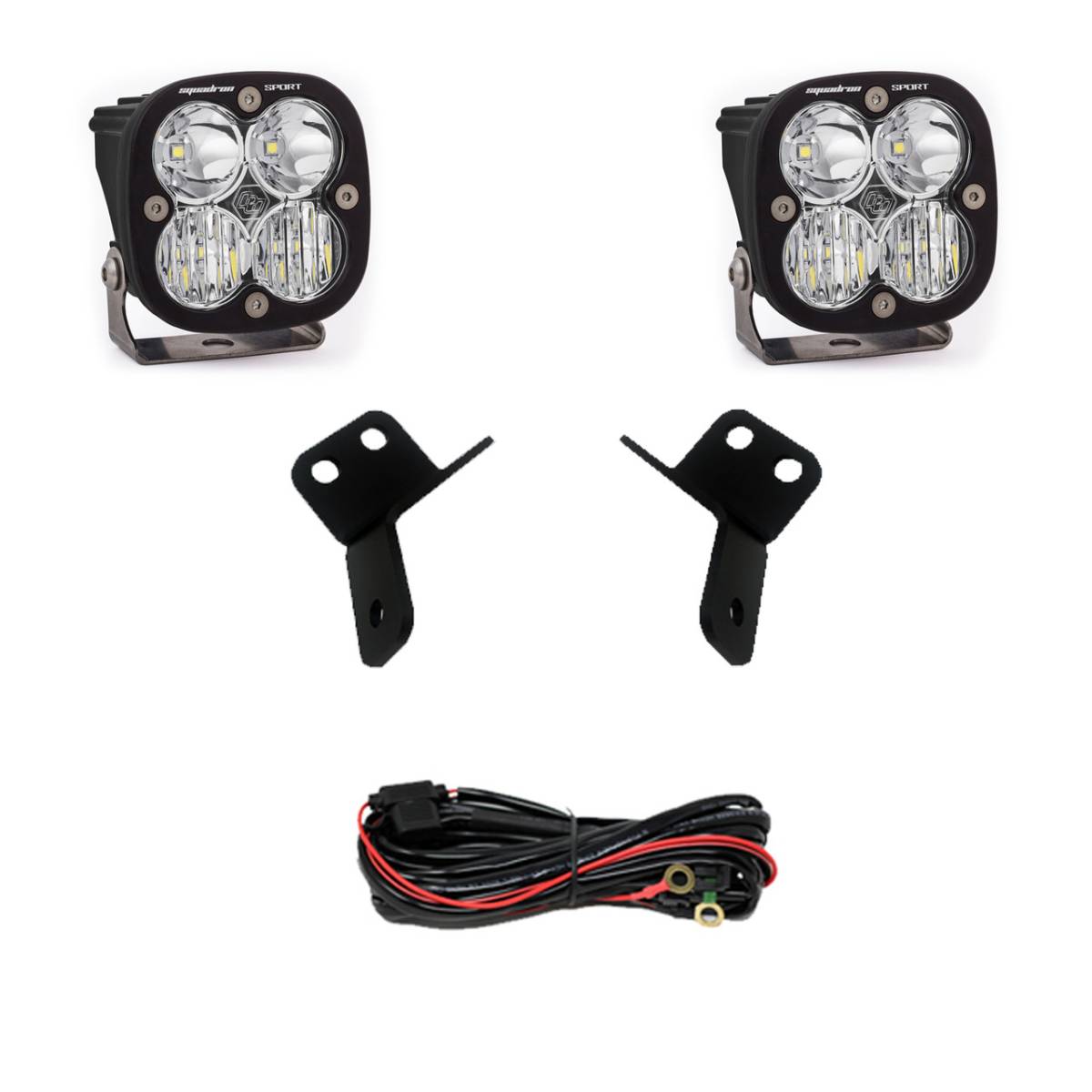 Baja Designs 447151 Honda Talon Squadron Sport A-pillar light kit