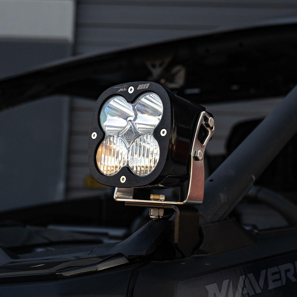 Baja Designs 448189 Can-Am Maverick R XL80 A-pillar kit