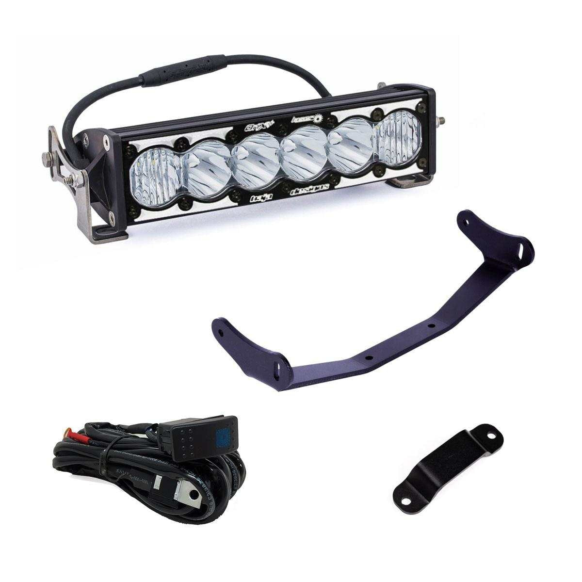 Baja Designs 448194 Can-Am Maverick R OnX6+ Laser Hybrid shock tower kit