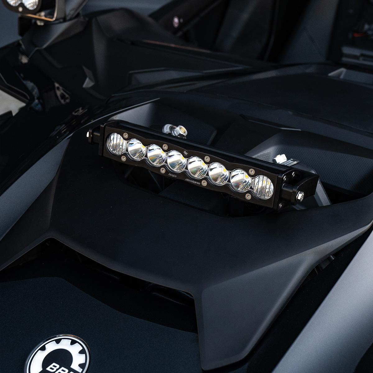 Baja Designs 448195 Can-Am Maverick R S8 shock tower light kit clear