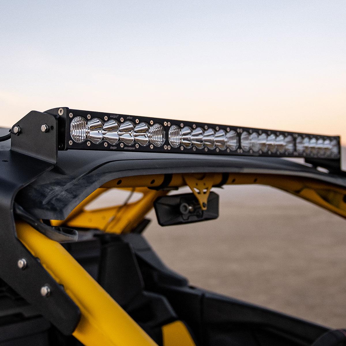 Baja Designs 448199 Can-Am Maverick R 40 inch OnX6+ roof mount kit