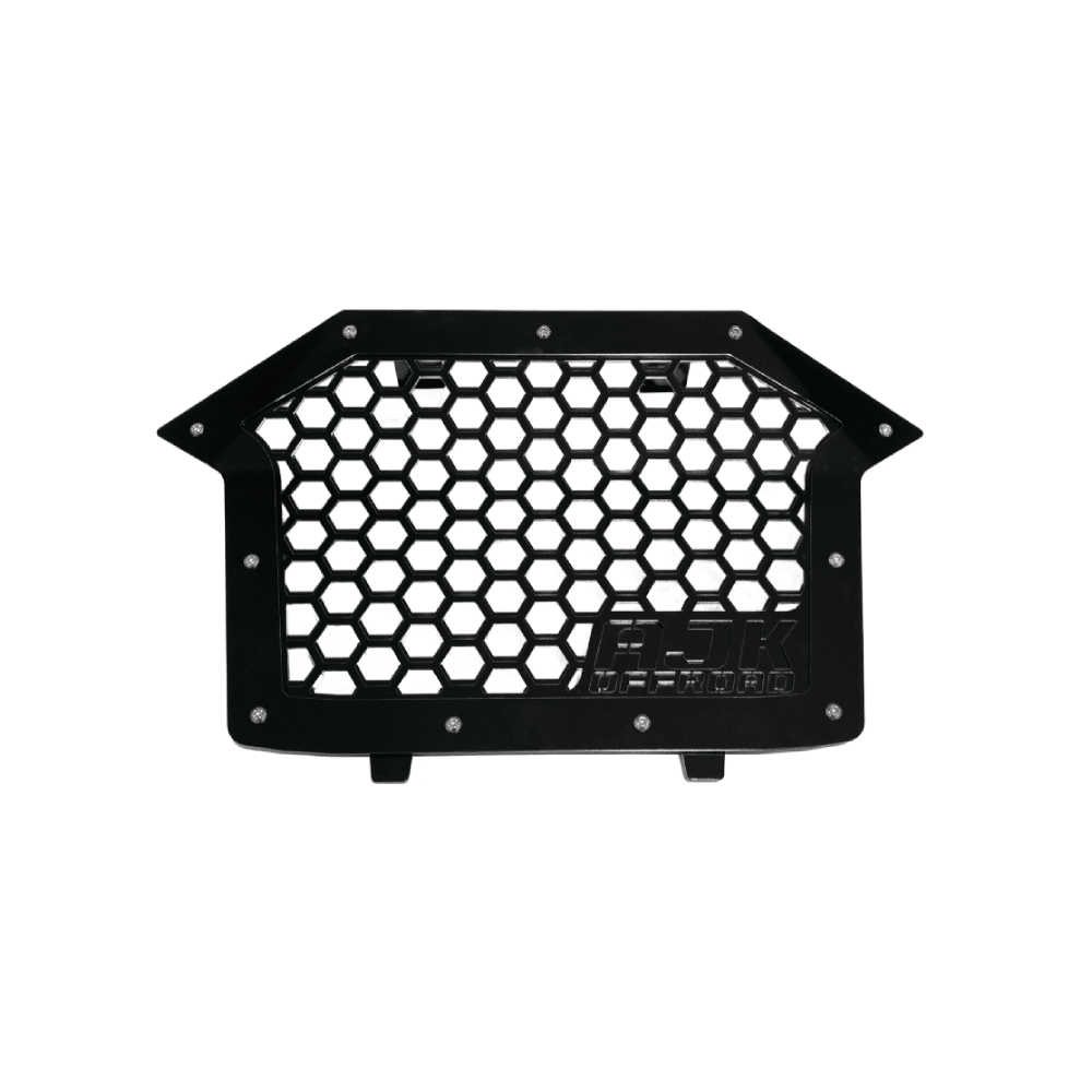 Polaris RZR Grille — Polaris RZR Grill by AJK Offroad Black Close Up