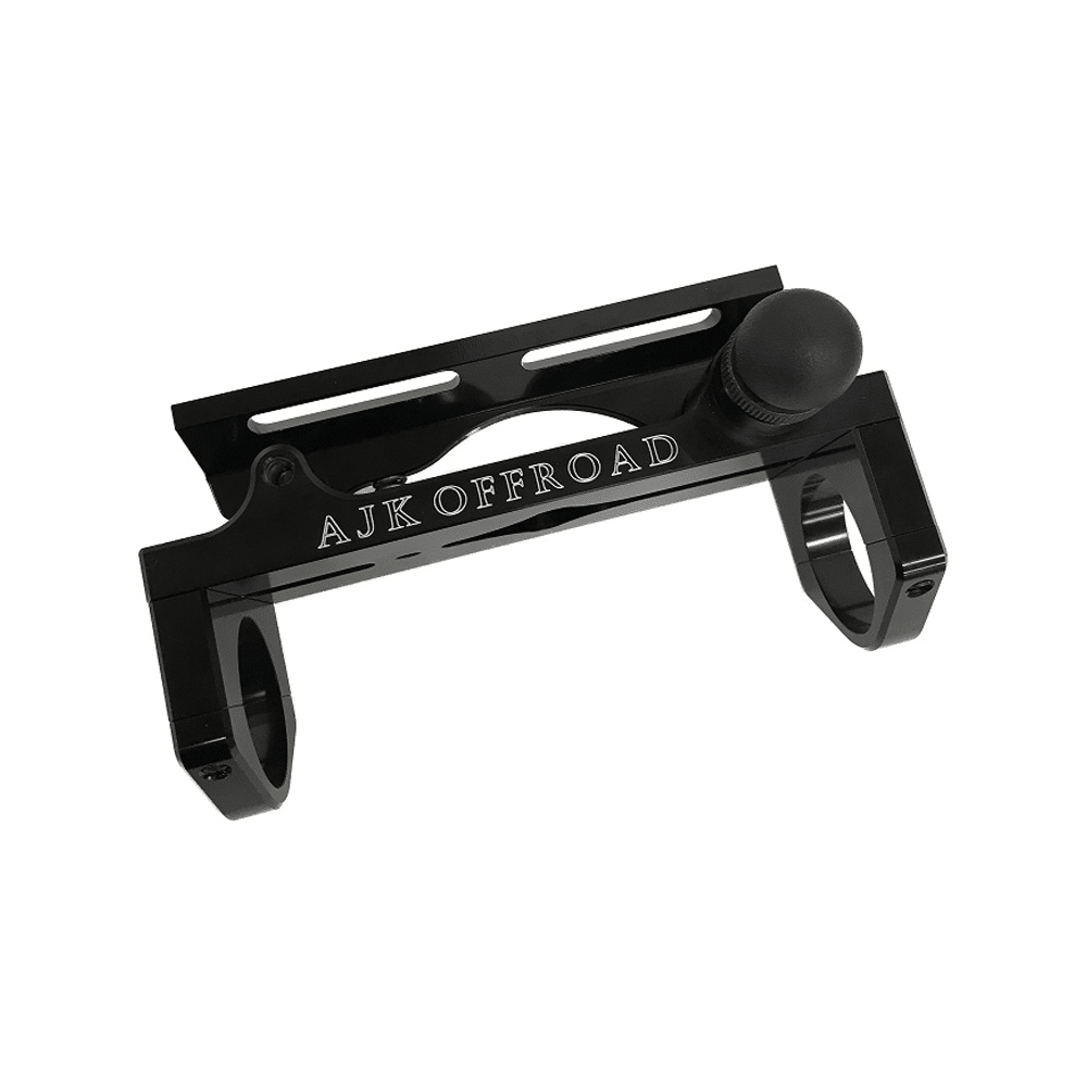 Quick Shot Quick-Release Fire Extinguisher Mount — Quick Shot Fire Extinguisher Mount - Quick Release - Truck, Jeep, ATV, SXS Part  AJK Offroad 1.875" Black 