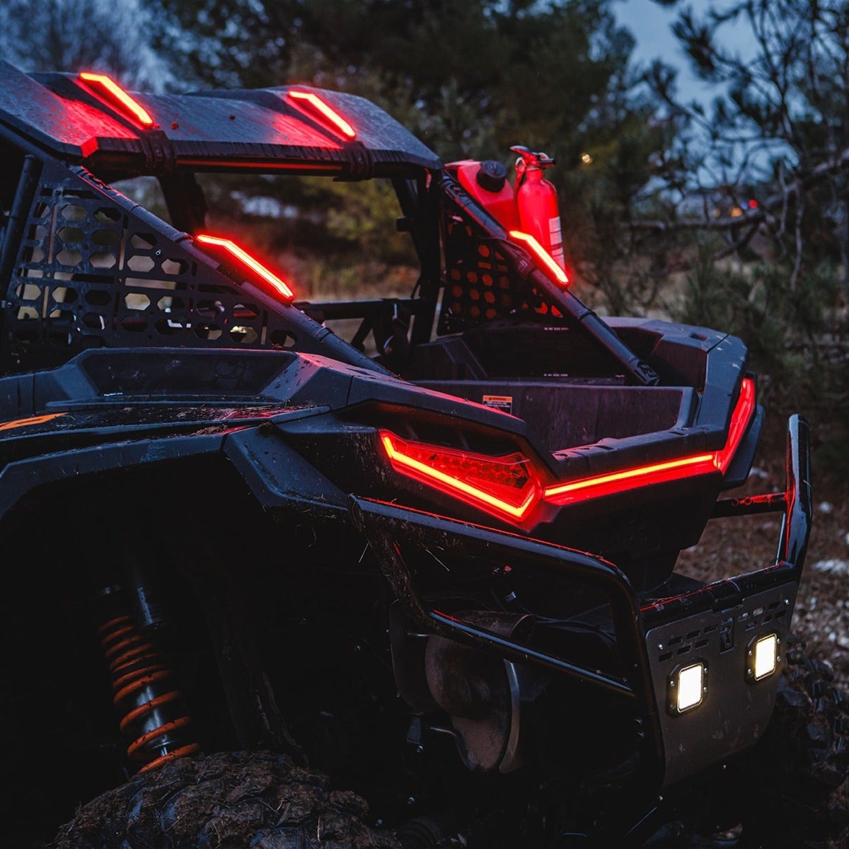 Polaris RZR XP 2024+ Apex Lights (Red)