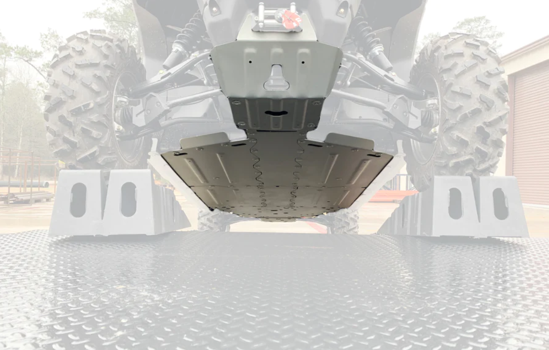 Rival Powersports Usa central alloy skid plate