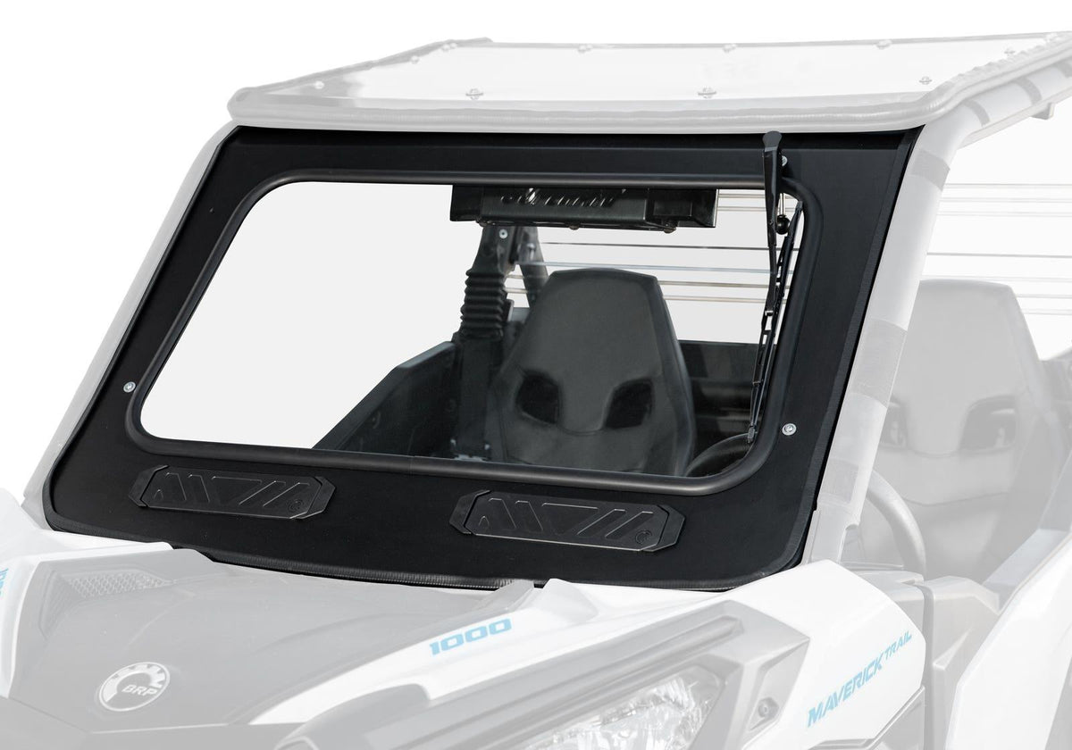 SuperATV Glass Windshield for Can-Am Commander