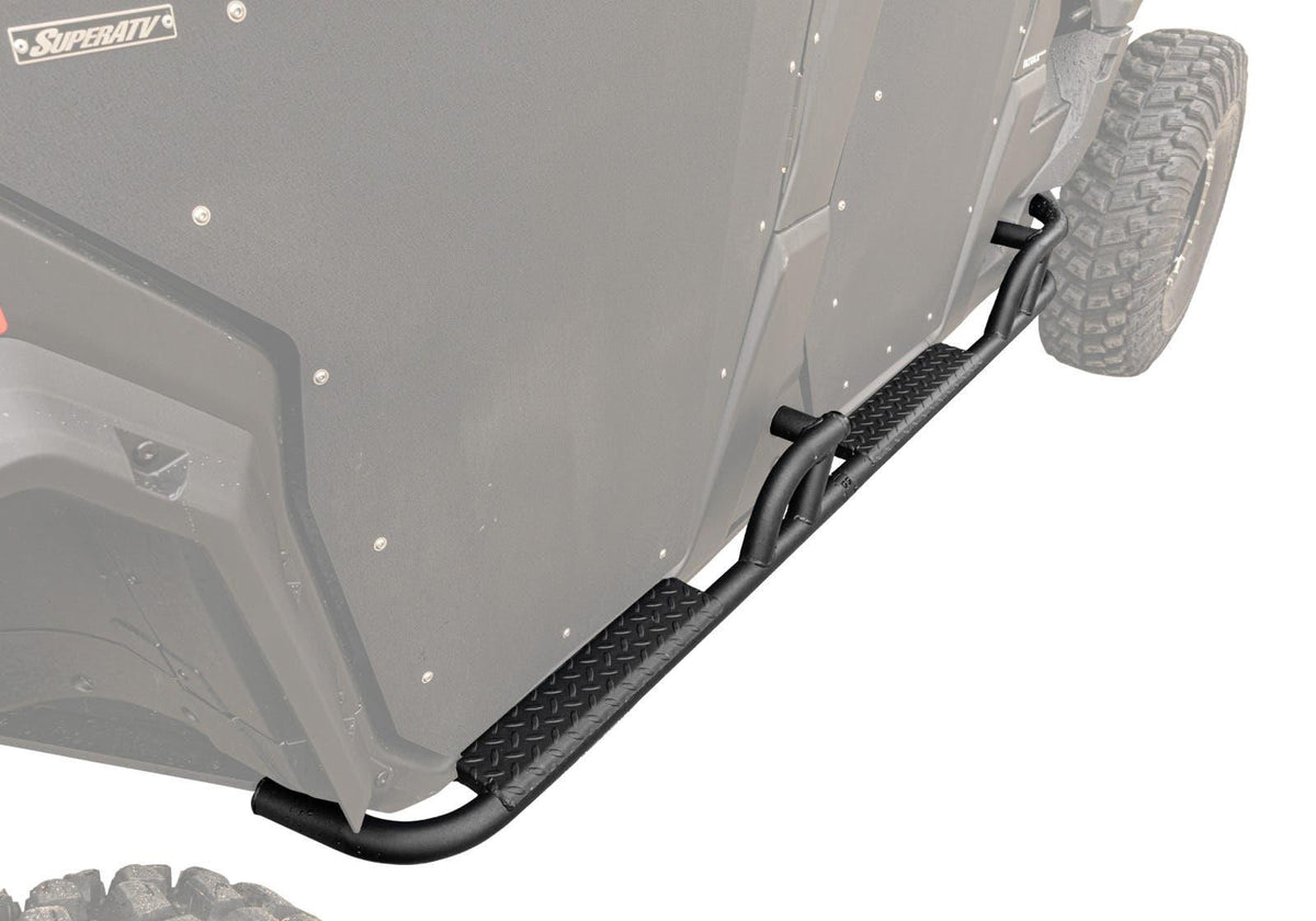 SuperATV HD8 MAX Heavy-Duty Nerf Bars for Can-Am Defender