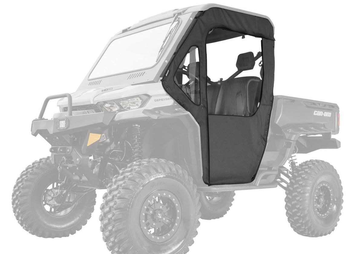 SuperATV HD7 Primal Soft Cab Enclosure Doors for Can-Am Defender