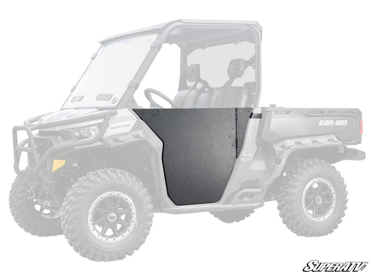 SuperATV HD9 HDPE Half Doors for Can-Am Defender - image 2