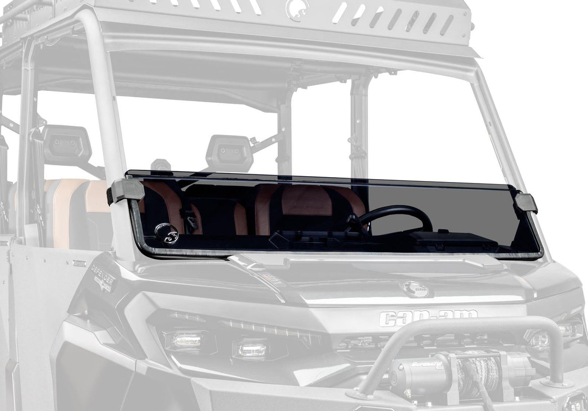 SuperATV HD11 Half Windshield for Can-Am Defender
