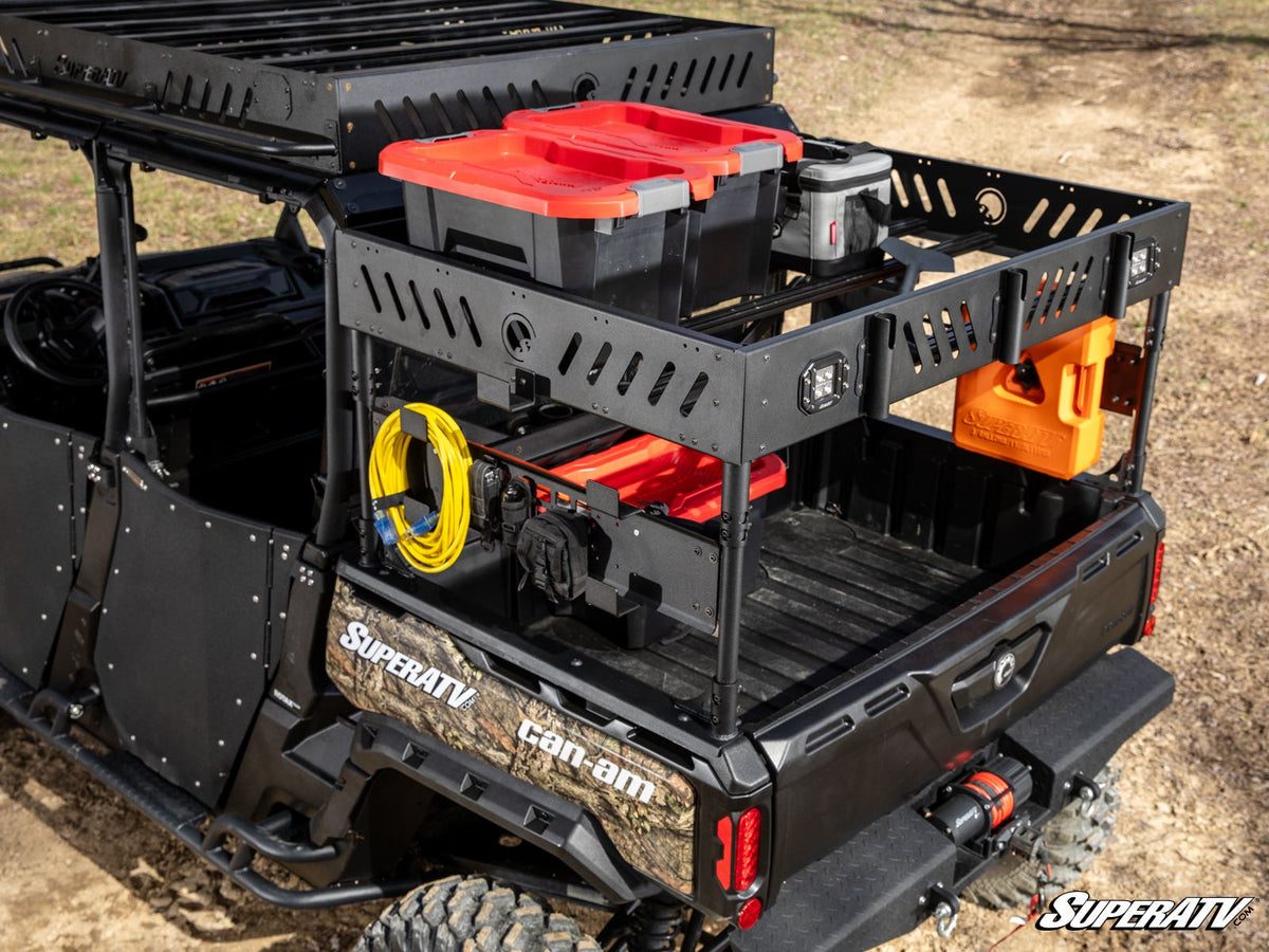SuperATV HD8 Outfitter Bed Rack for Can-Am Defender - image 16