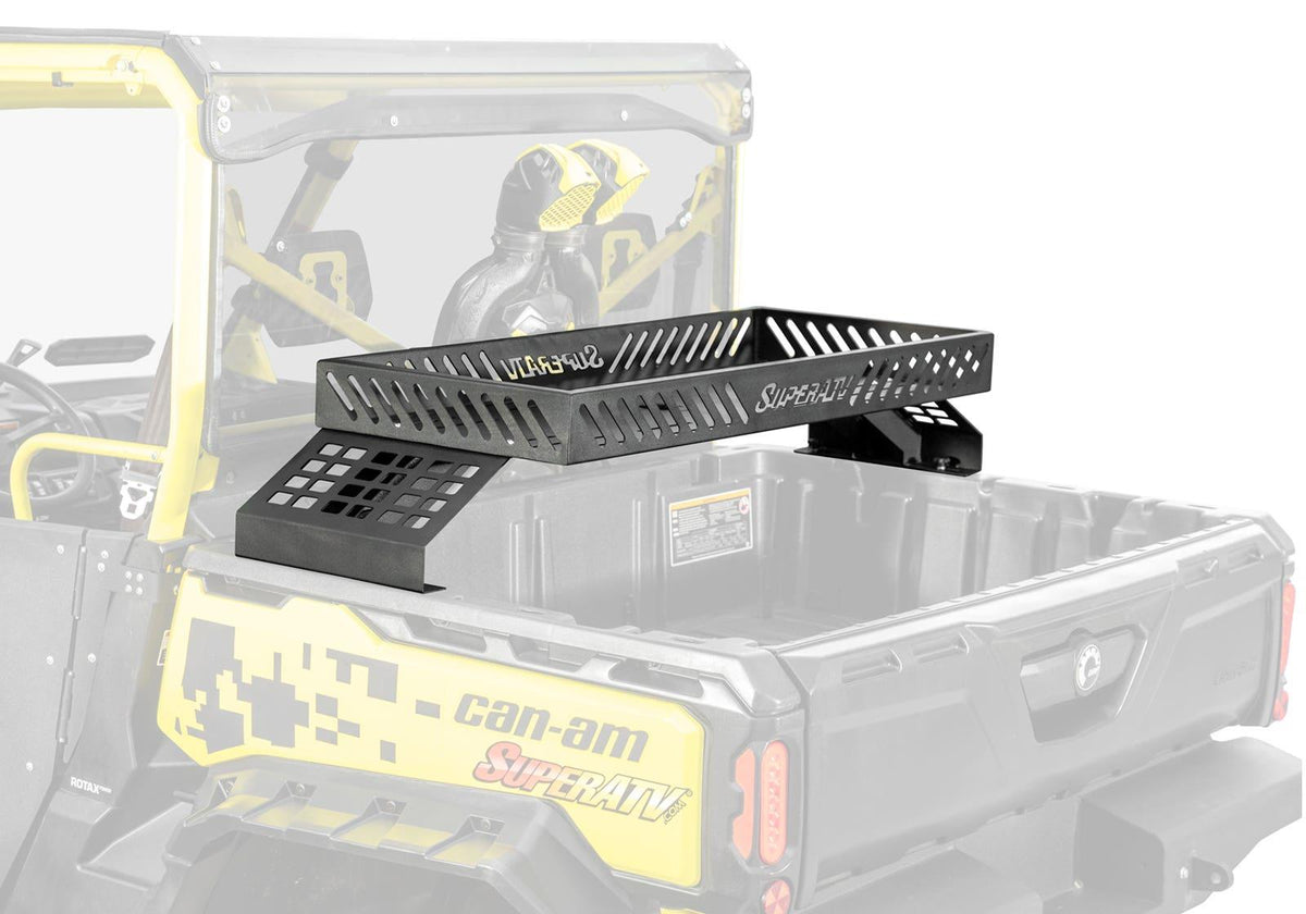 SuperATV HD9 Bed Rack Delta for Can-Am Defender