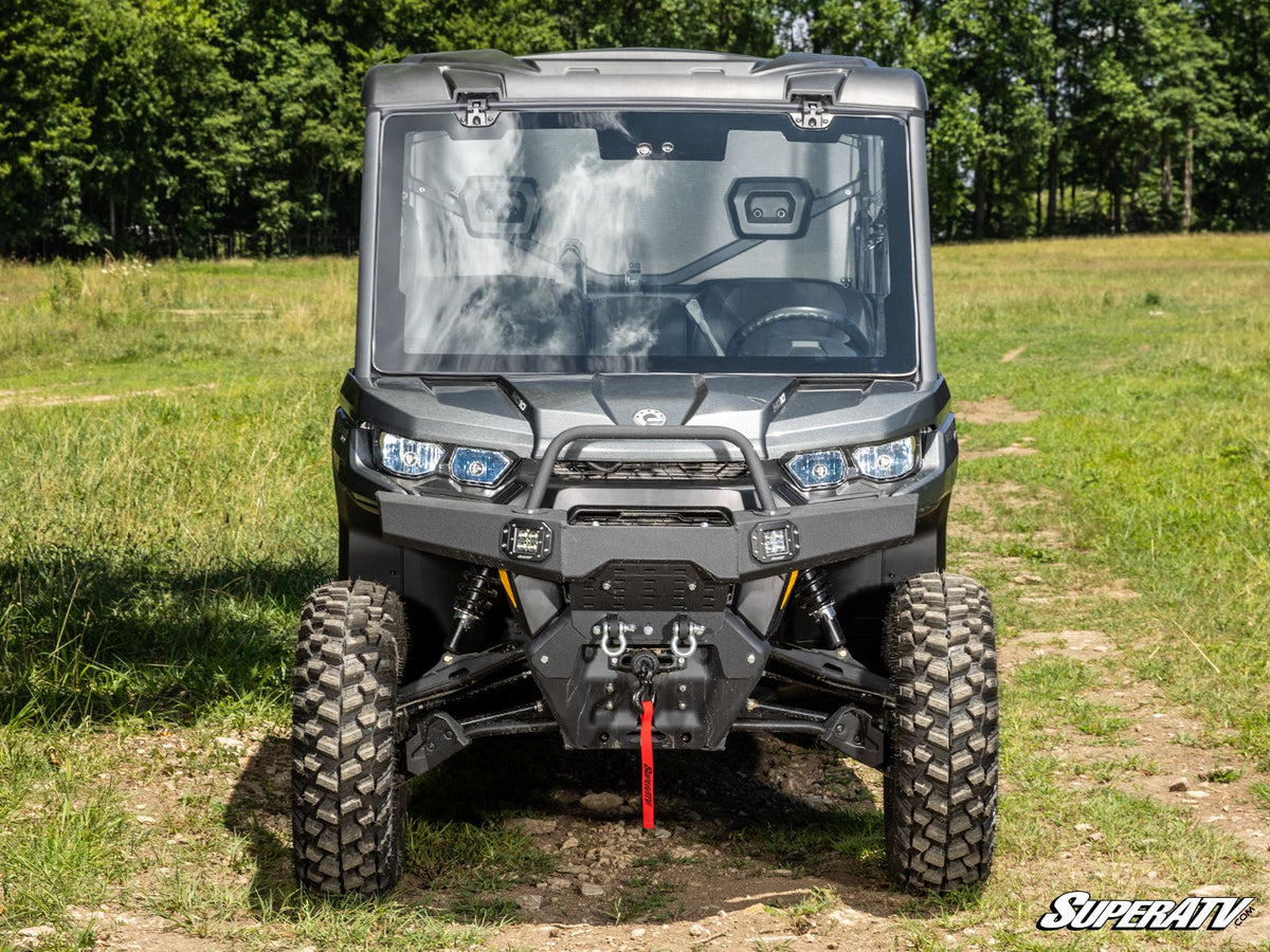 SuperATV HD9 MaxDrive Power Flip Glass Windshield for Can-Am Defender - image 3