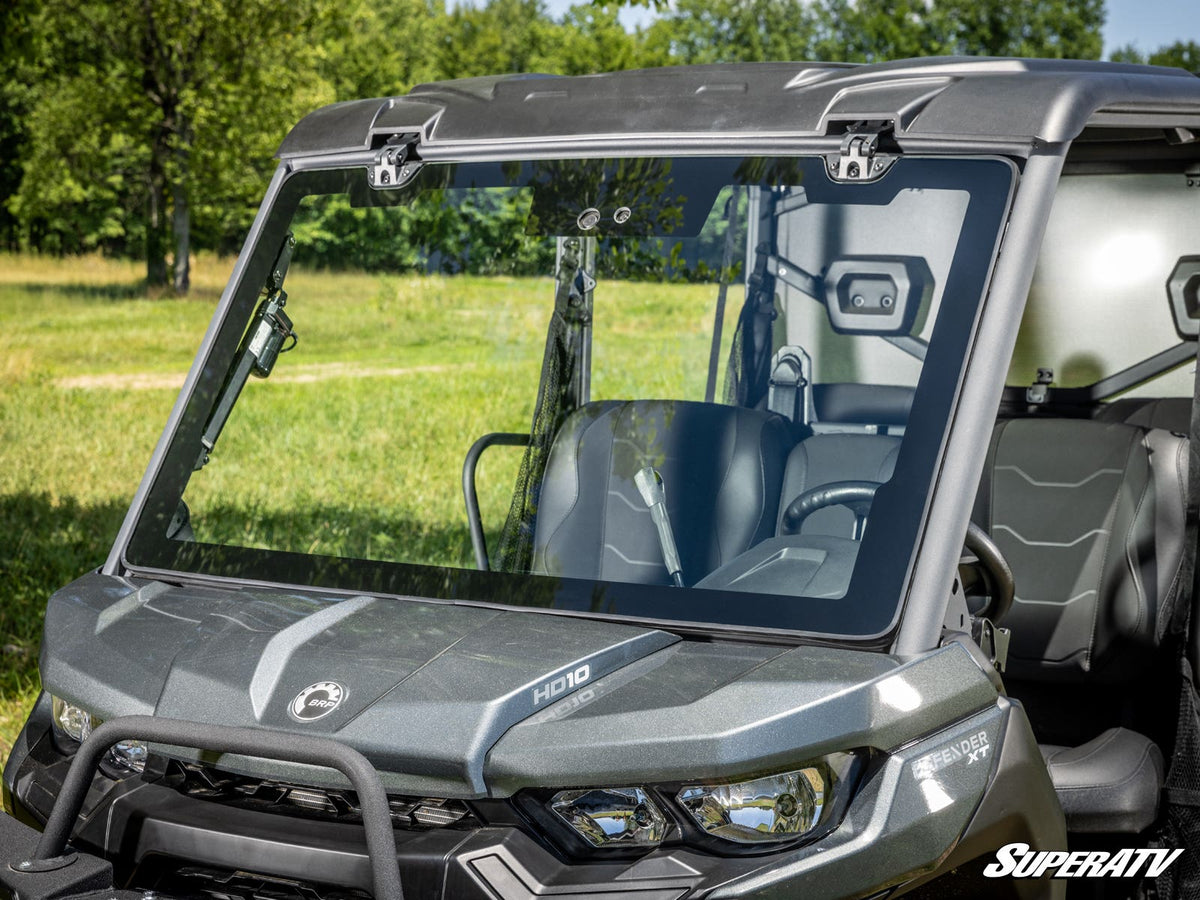 SuperATV HD8 MaxDrive Power Flip Glass Windshield for Can-Am Defender - image 18