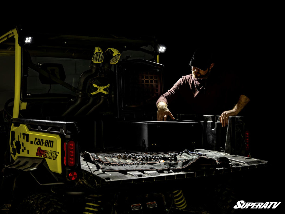 SuperATV Rear-Facing LED Cube Lights for Can-Am Defender - image 4