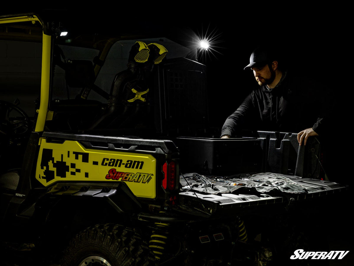 SuperATV Rear-Facing LED Cube Lights for Can-Am Defender - image 18