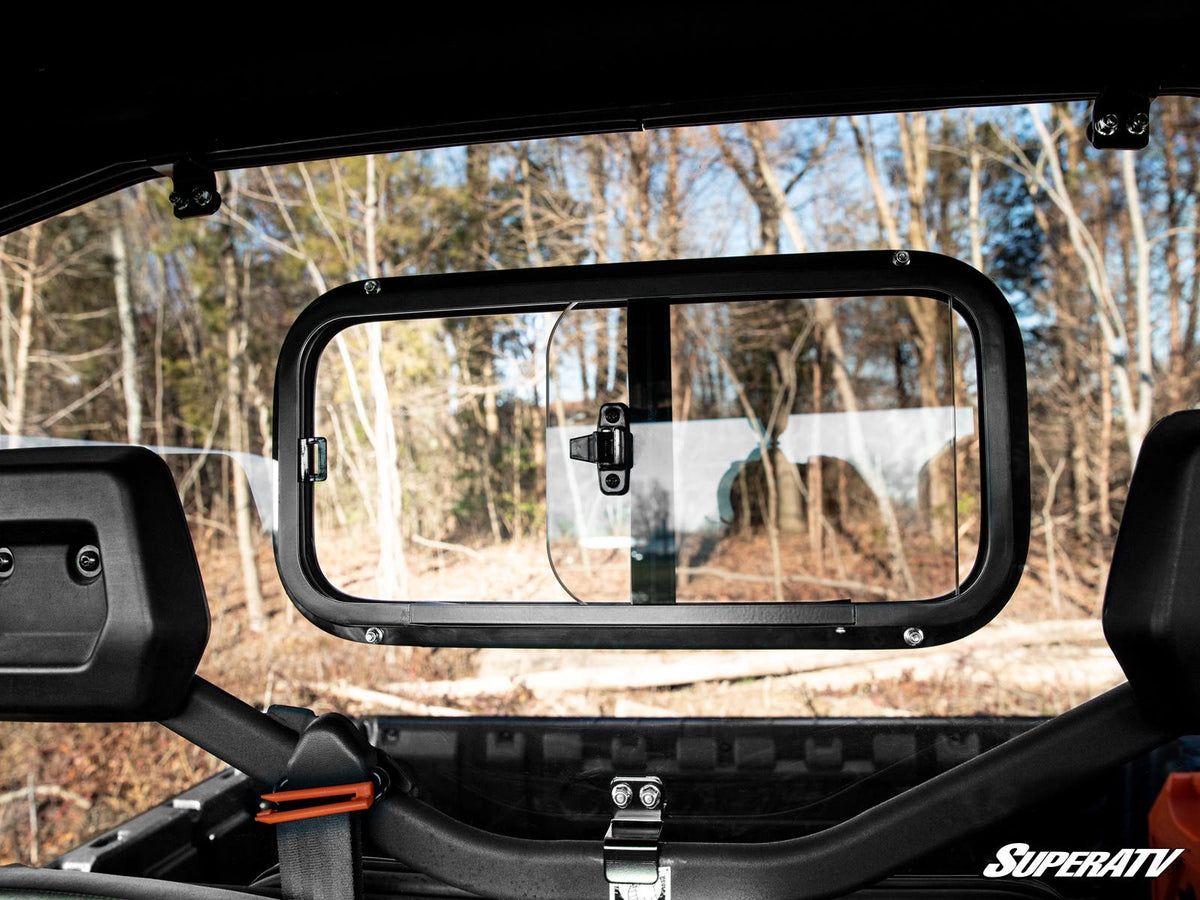 SuperATV HD10 Sliding Rear Windshield for Can-Am Defender - image 6