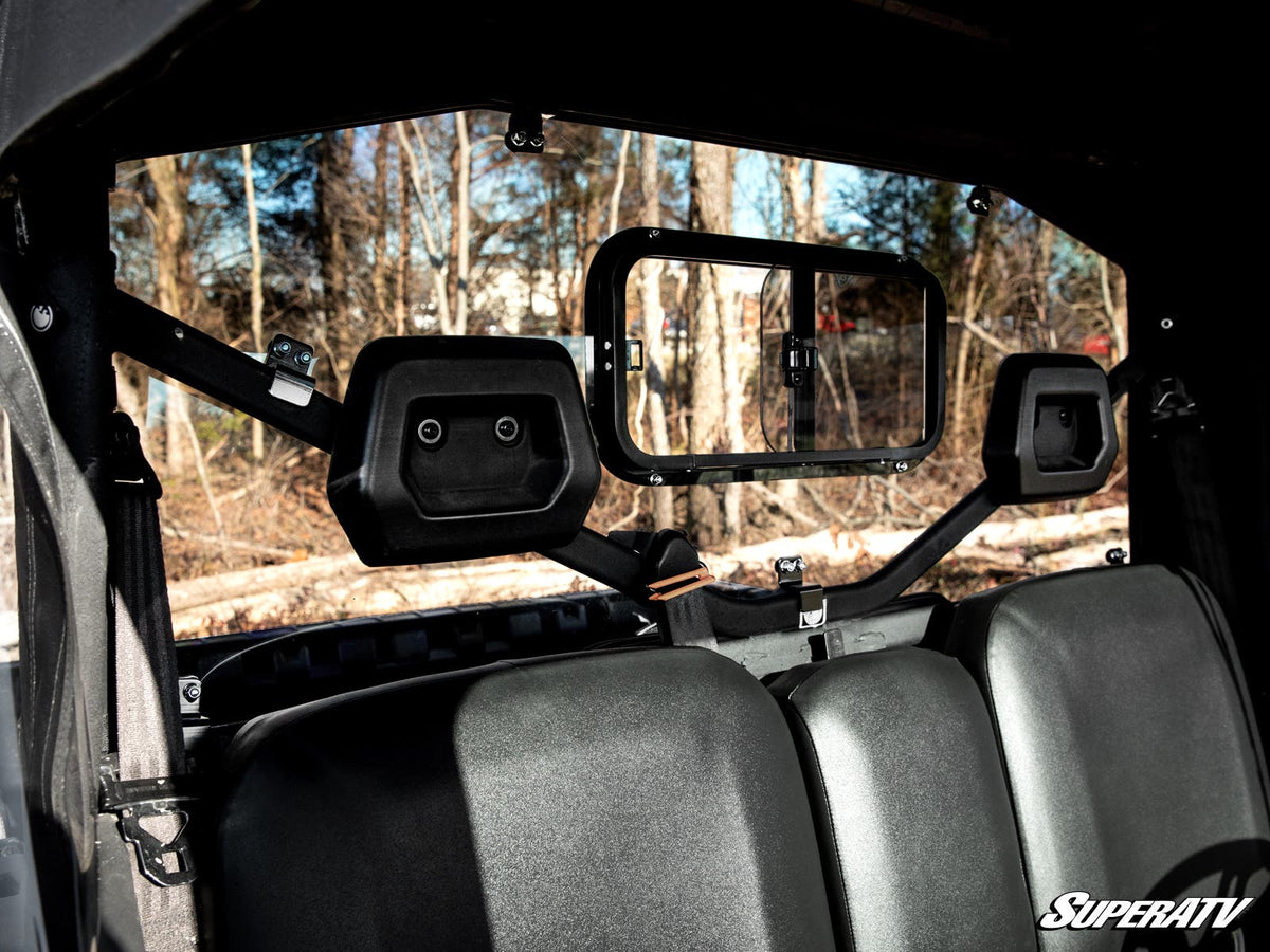 SuperATV HD9 Sliding Rear Windshield for Can-Am Defender - image 4