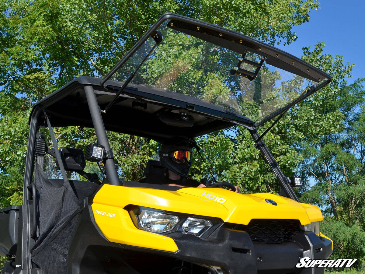SuperATV HD5 Flip Windshield for Can-Am Defender - image 4