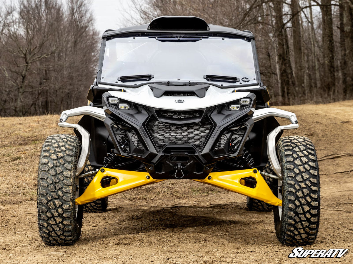 SuperATV Vented Full Windshield for Can-Am Maverick R - image 3