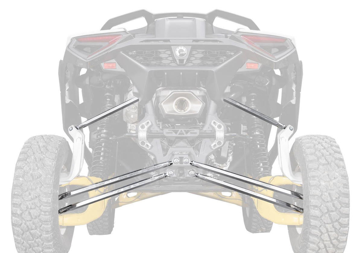 SuperATV Billet Aluminum Hex Radius Arms for Can-Am Maverick R