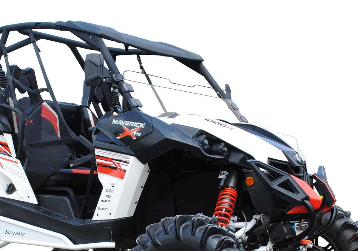 SuperATV Can-Am Maverick Half Windshield