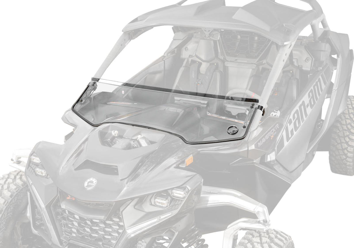 SuperATV Half Windshield for Can-Am Maverick R - image 7