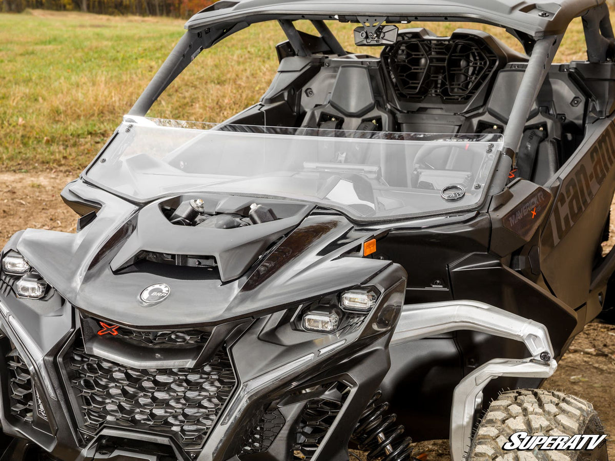 SuperATV Half Windshield for Can-Am Maverick R - image 8