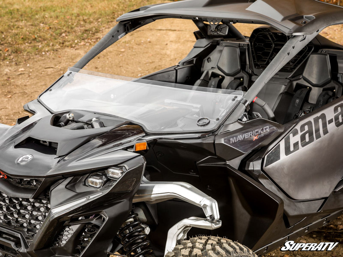 SuperATV Half Windshield for Can-Am Maverick R - image 3