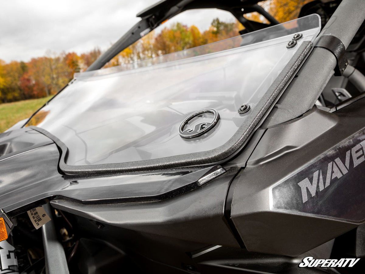 SuperATV Half Windshield for Can-Am Maverick R - image 10
