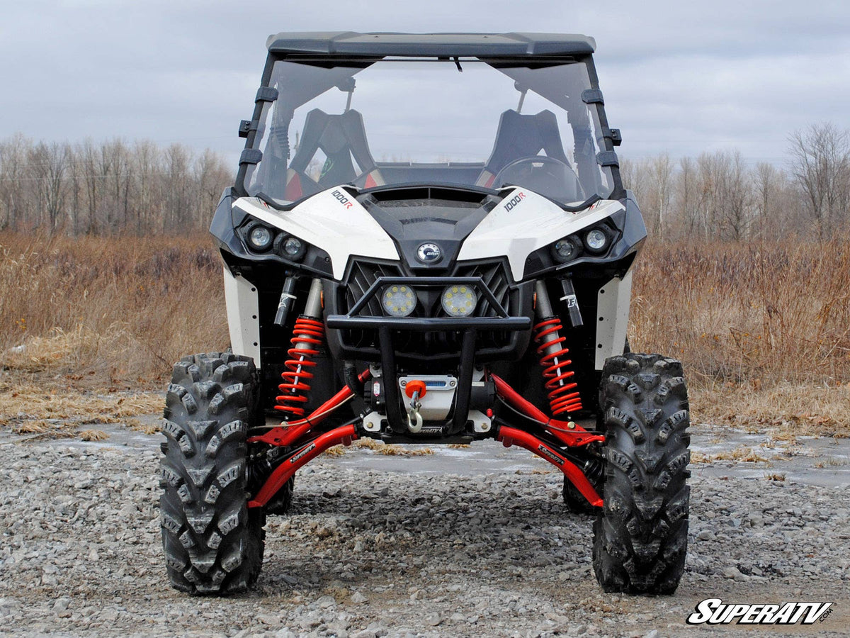 SuperATV Can-Am Maverick Scratch Resistant Full Windshield - image 2
