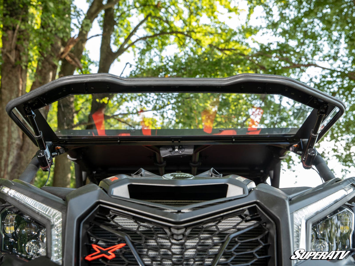 SuperATV MaxDrive Power Flip Windshield for Can-Am Maverick X3 - image 2