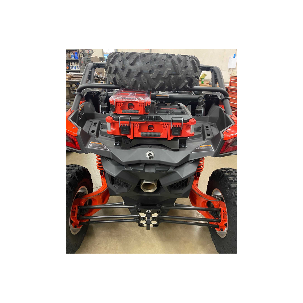 Can-Am Maverick X3 Spare Tire Carrier — Can-Am X3 Spare Tire Carrier  AJK Offroad