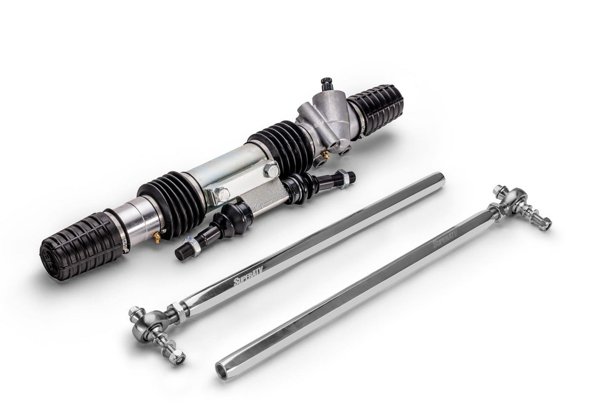 SuperATV RackBoss 2.0 Rack and Pinion - 64in. Super Duty for Can-Am Maverick X3