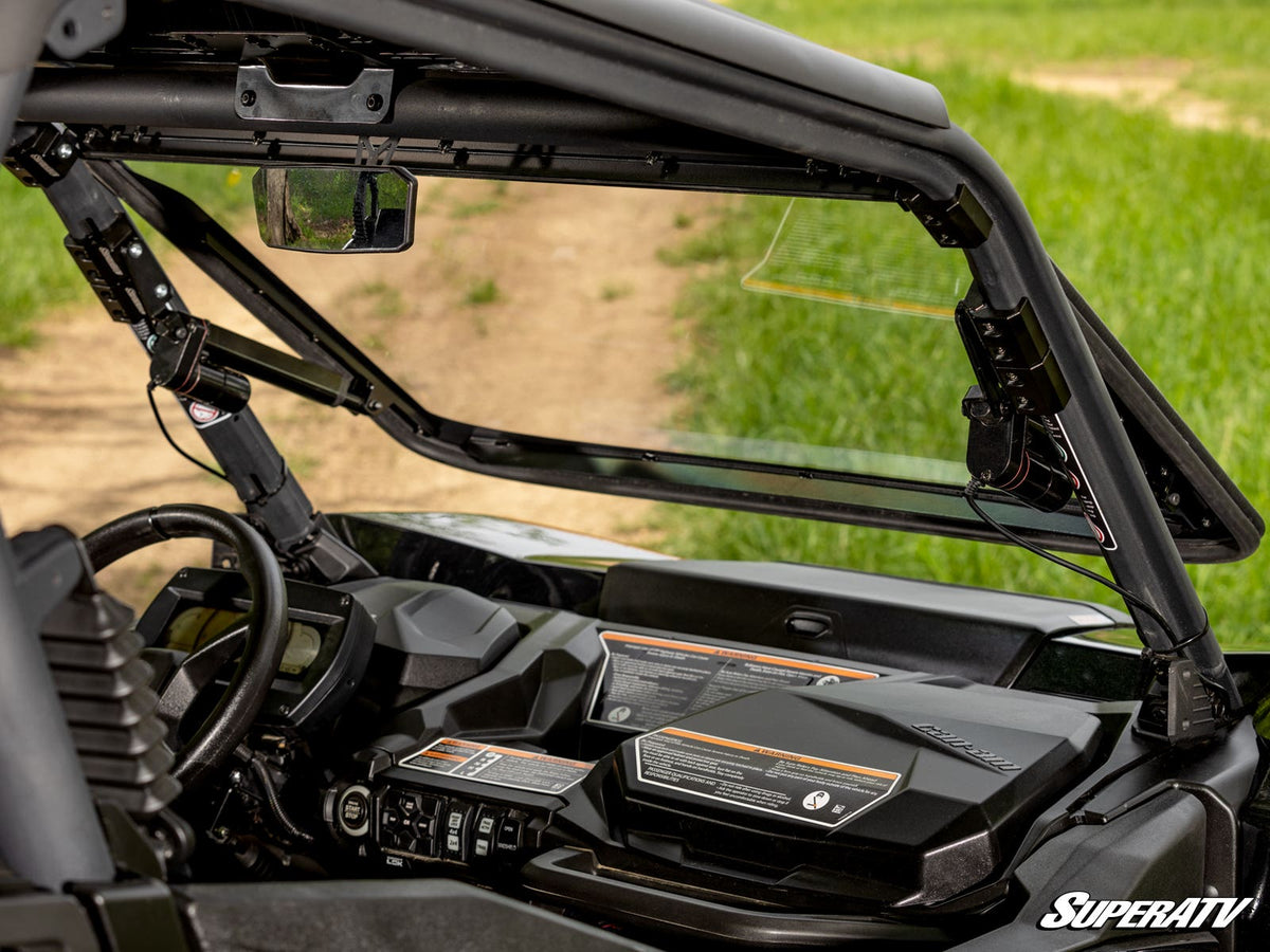 SuperATV MaxDrive Power Flip Windshield for Can-Am Maverick Sport - image 6