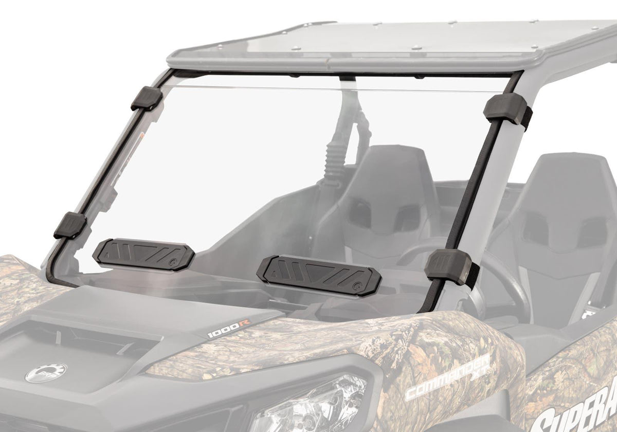 SuperATV Vented Full Windshield for Can-Am Maverick Sport