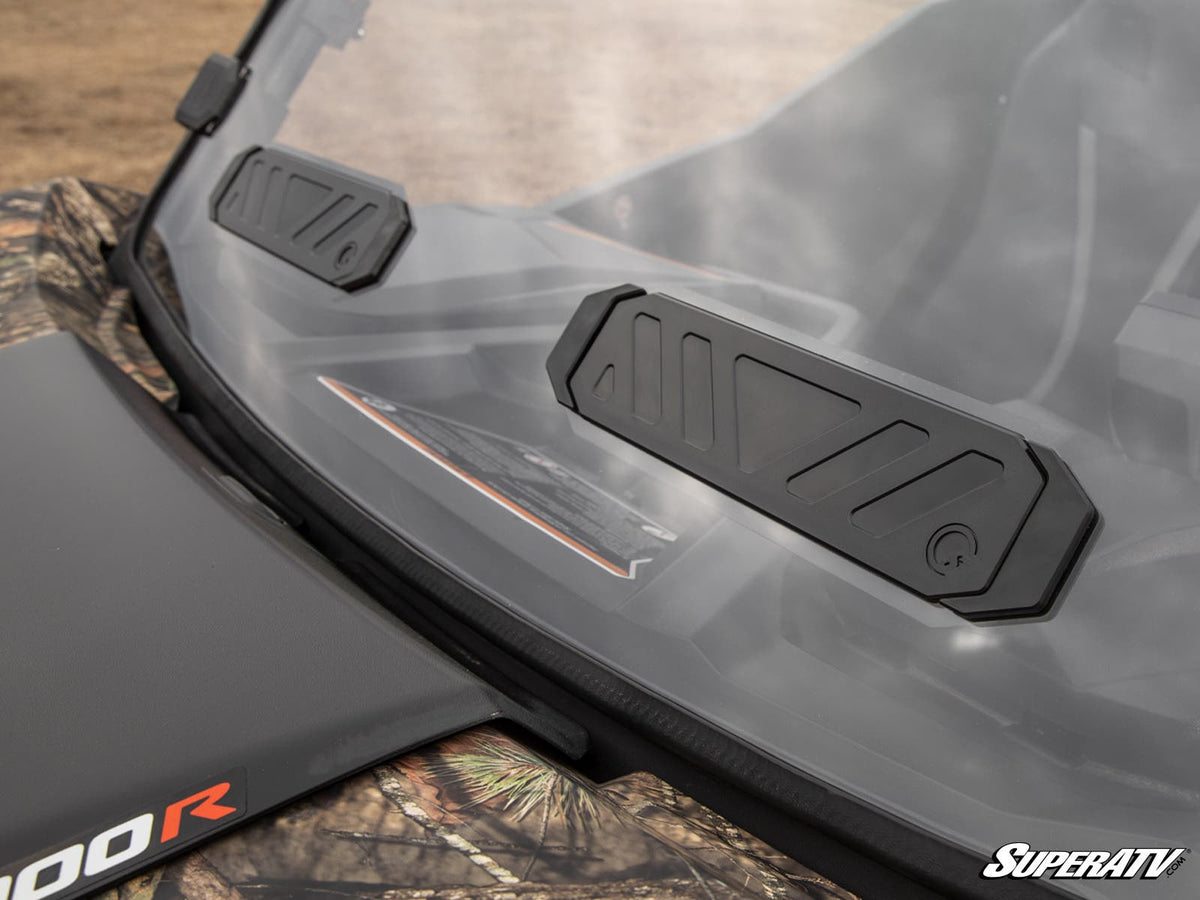 SuperATV Vented Full Windshield for Can-Am Commander - image 2