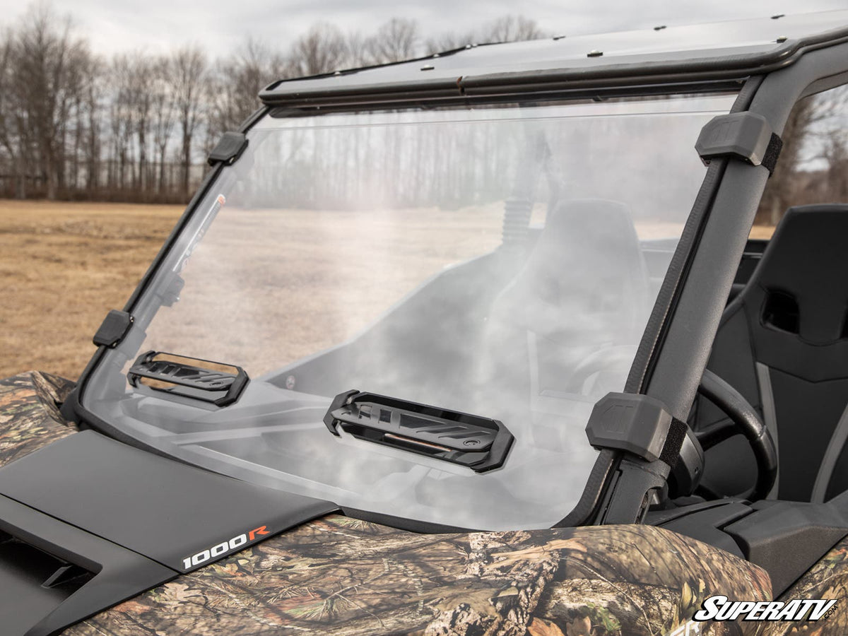 SuperATV Vented Full Windshield for Can-Am Maverick Sport - image 4