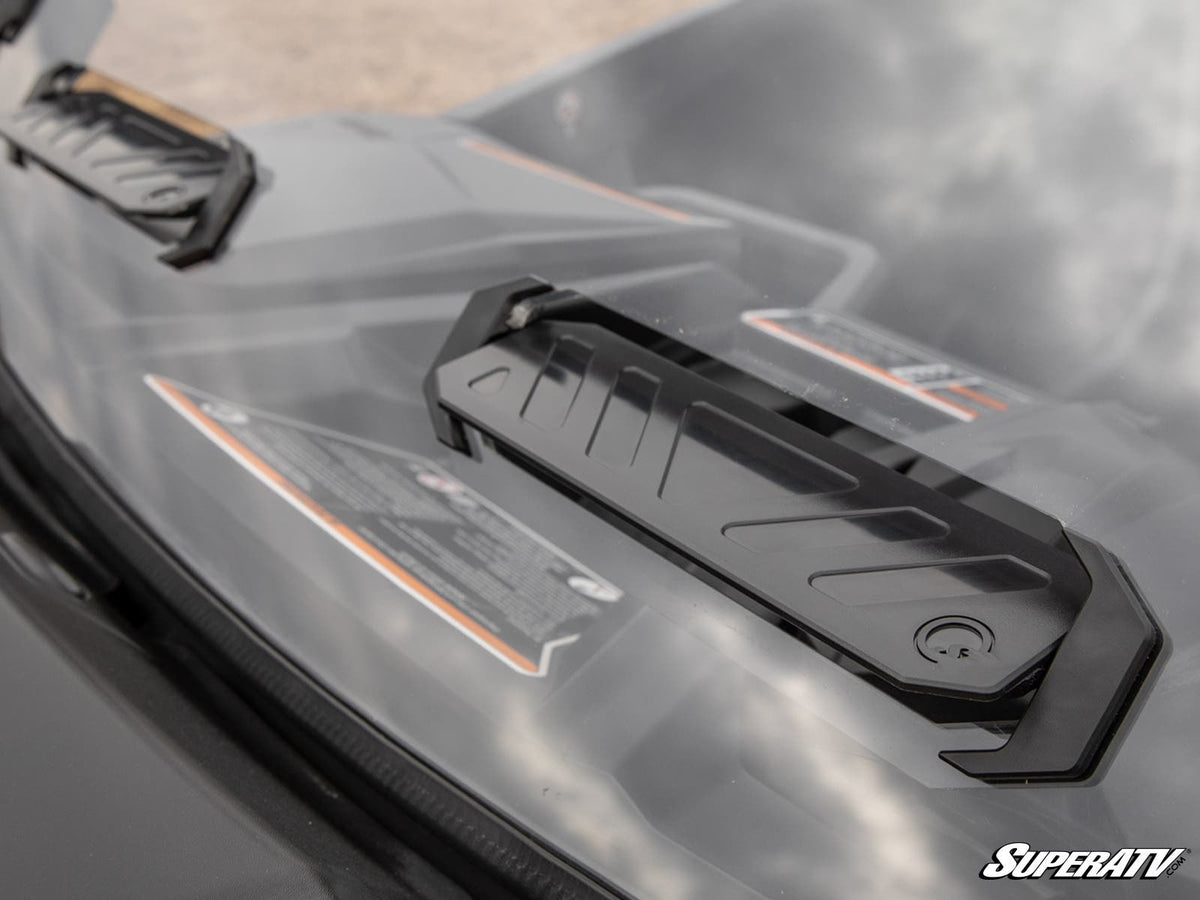 SuperATV Vented Full Windshield for Can-Am Maverick Sport - image 5