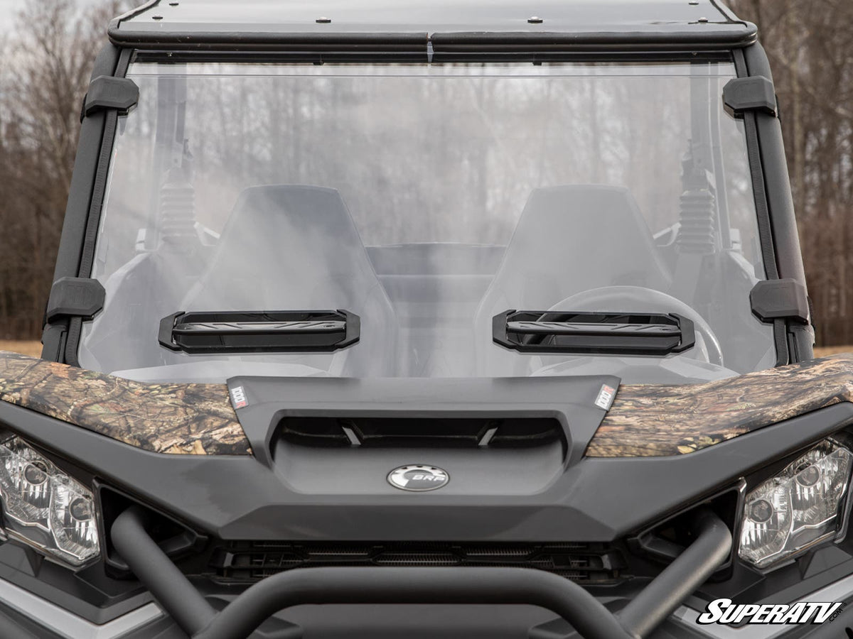 SuperATV Vented Full Windshield for Can-Am Commander - image 12