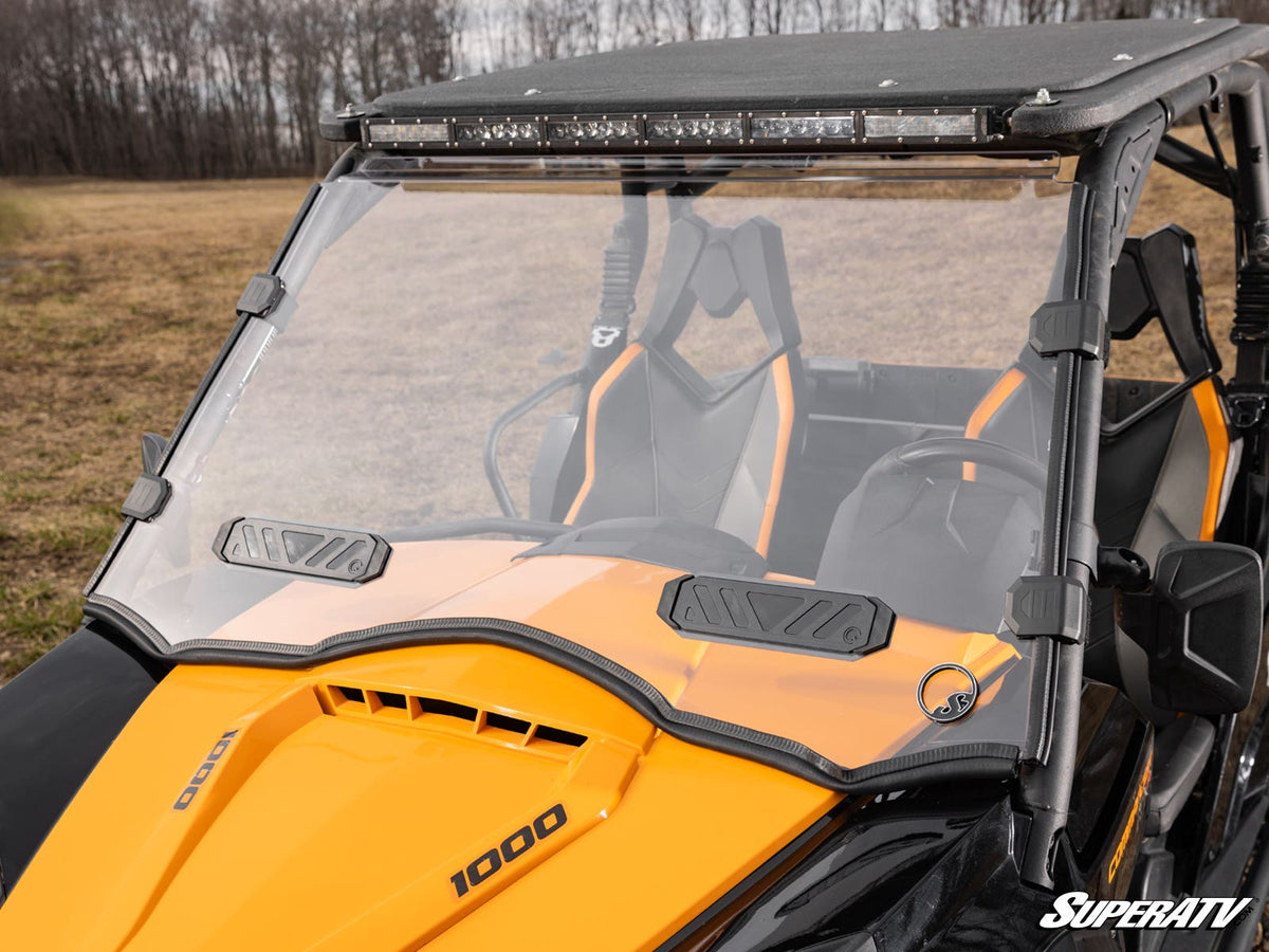 SuperATV Vented Full Windshield for Can-Am Commander - image 4