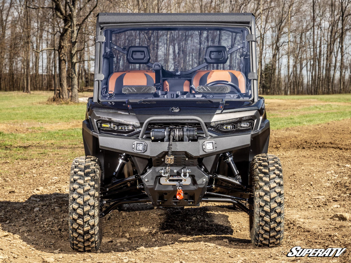 SuperATV HD11 Vented Full Windshield for Can-Am Defender - image 2