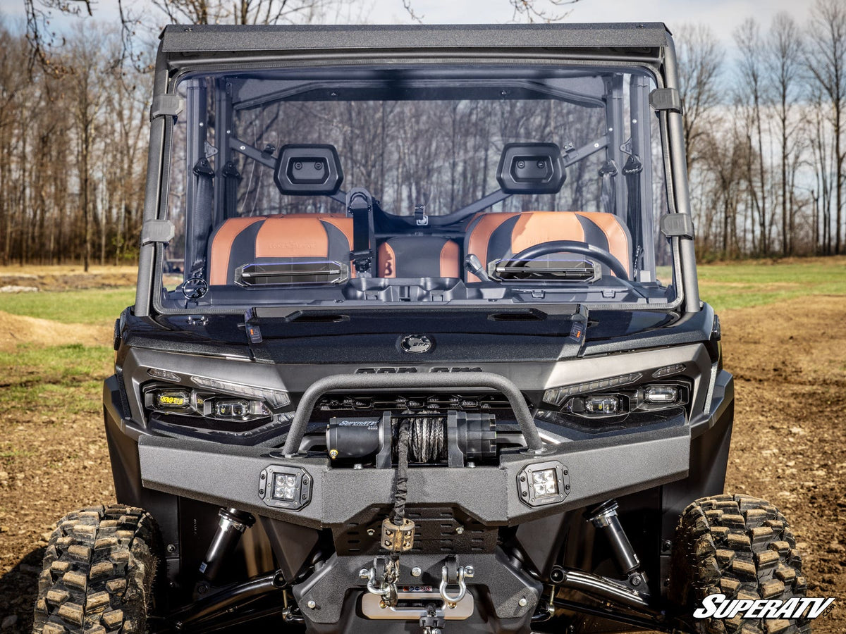 SuperATV HD11 Vented Full Windshield for Can-Am Defender - image 3