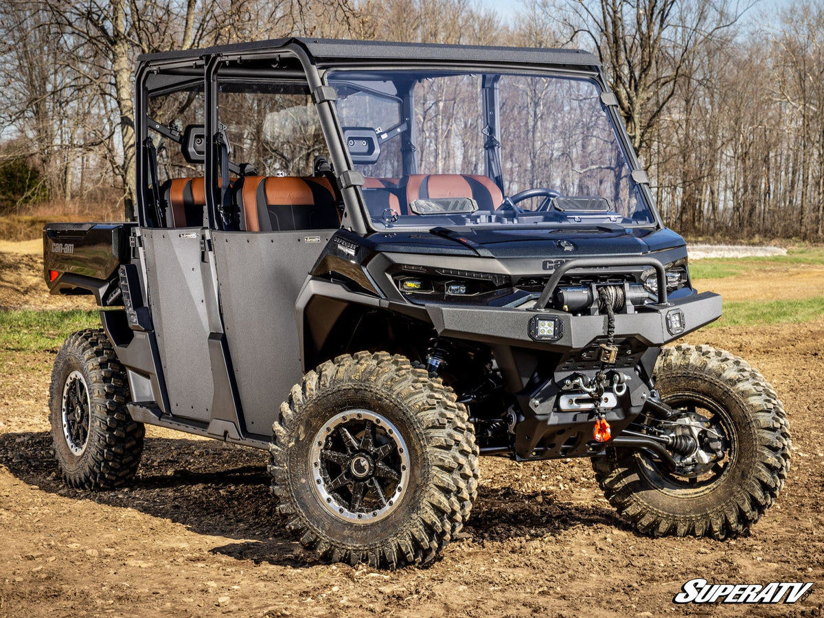 SuperATV HD11 Vented Full Windshield for Can-Am Defender - image 4
