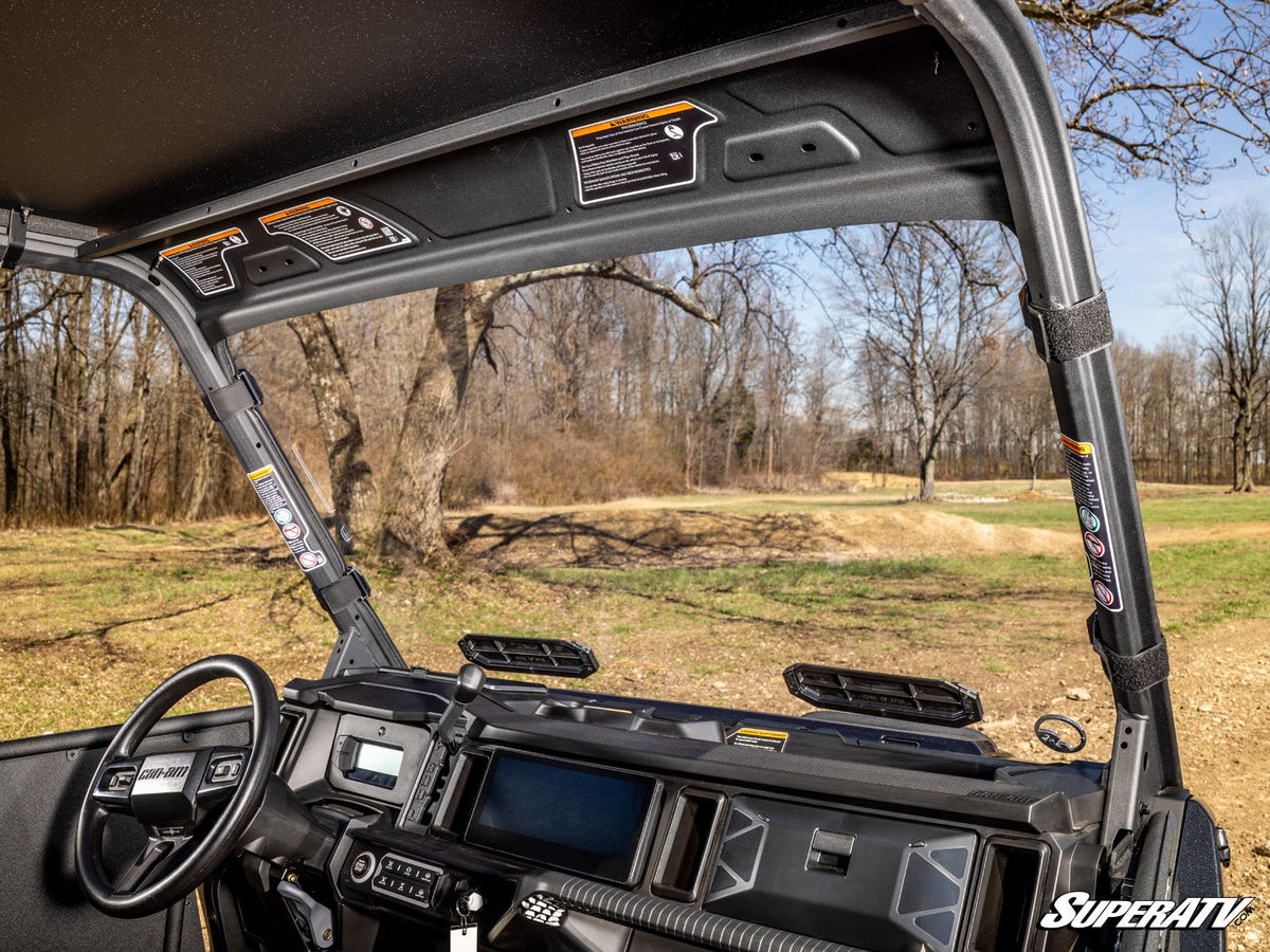 SuperATV HD11 Vented Full Windshield for Can-Am Defender - image 5