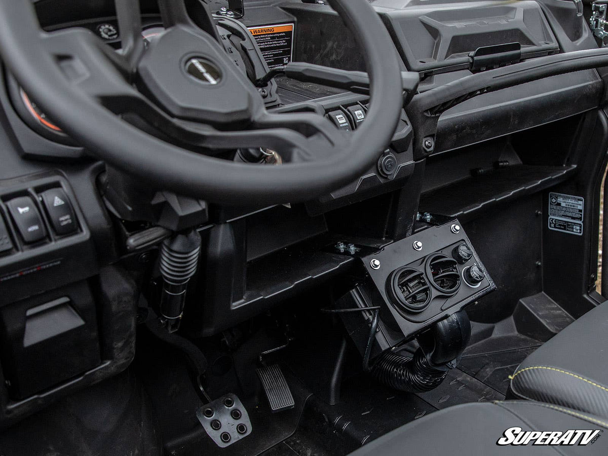 SuperATV Heater - Front and Rear for Can-Am Defender Cab - image 6