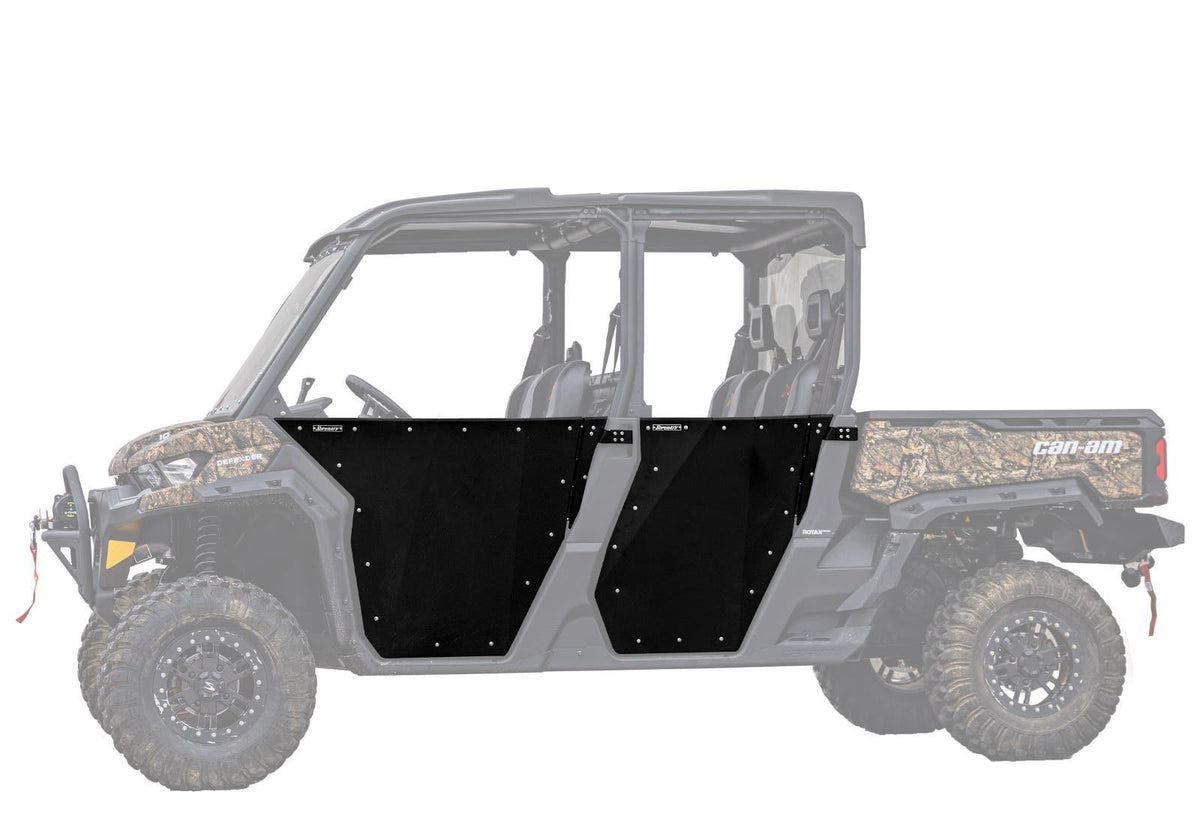 SuperATV HD8 MAX Aluminum Doors for Can-Am Defender